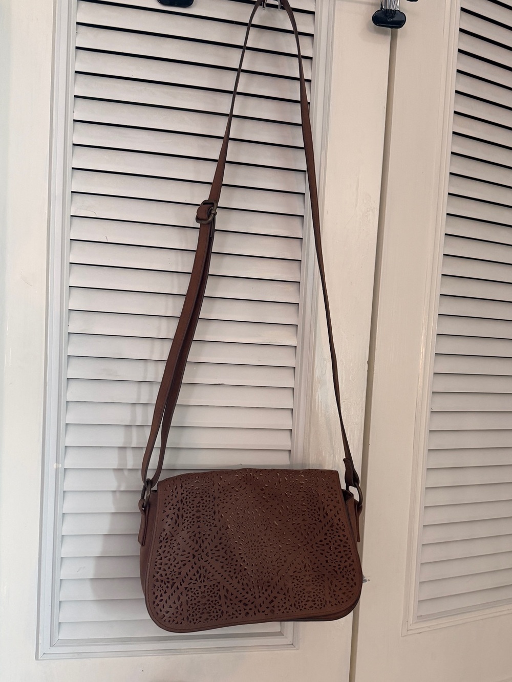 Brown leather Purse